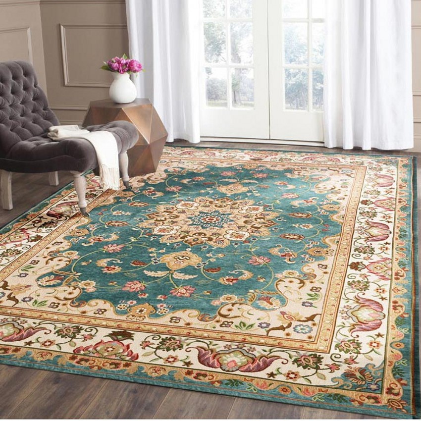Ретро стил на класичната тепих 160*230cm дневна соба кафе на маса тепих, правоаголник земјата мат , персиски дома декорација мат