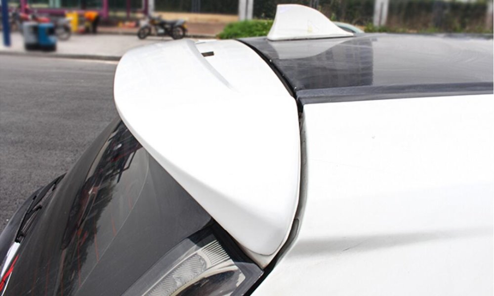 Osmrk спорт стил ABS опашка крило покривот стакло заден спојлер за хонда Фит Џез 2014-2017 unpainted
