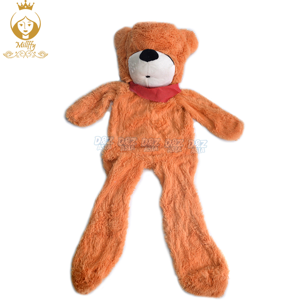 1 psc Поспан Мечка кожа празни грб мечка кадифен кукла играчка кожата unstuffed кадифен животински кожи трговија