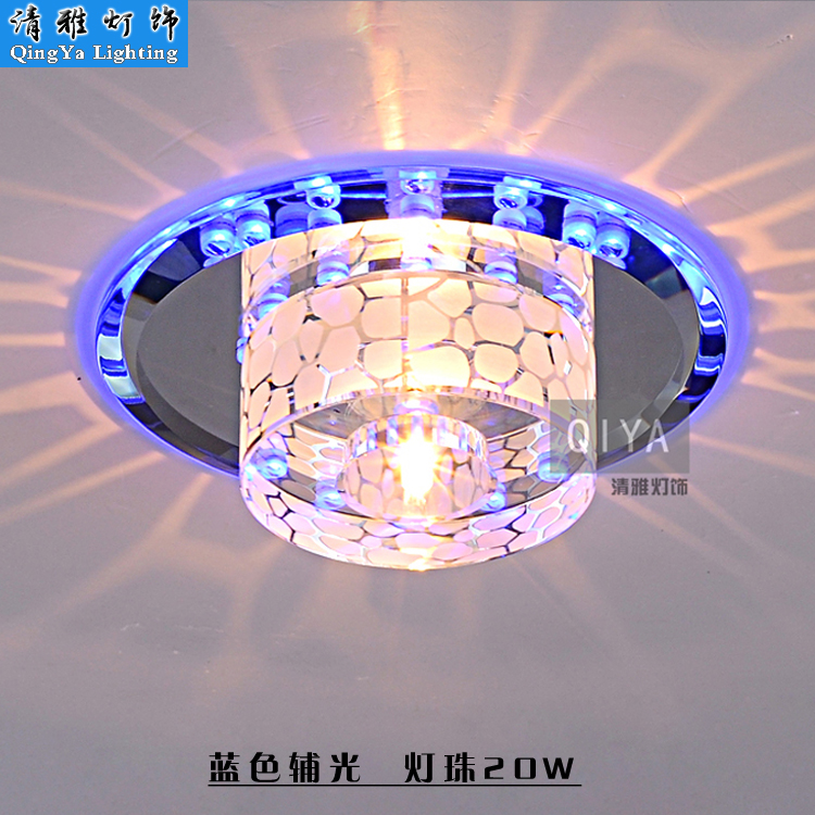 коридор LED светилка кристал светилка осветлување модерен минималистички осветлување креативни влезот сала