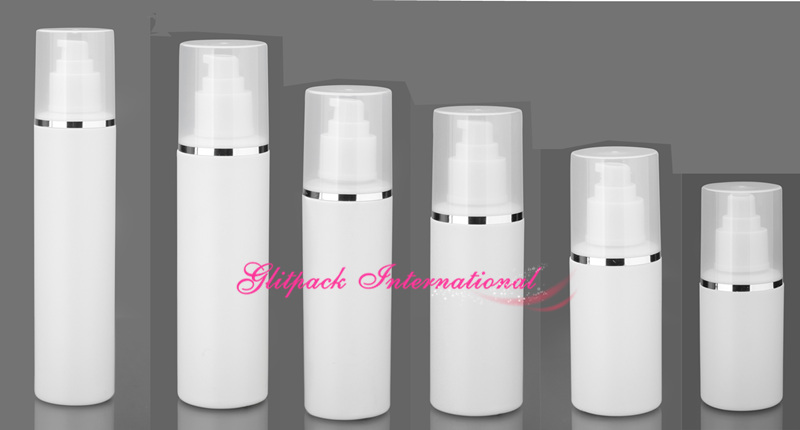 30pcs HDPE Пластика Бела 250g пластични шишиња за лосион крем 250ml пумпа пластични лосион шишиња трговија