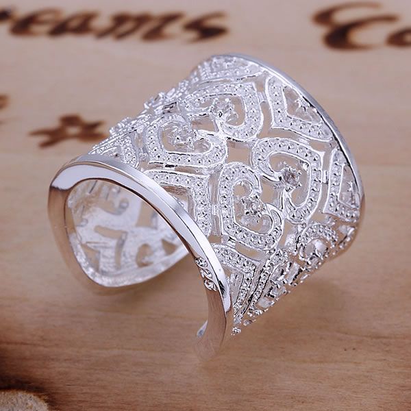 KN-R106 трговија на Големо сребро позлатен Прст прстен Фабрика цена тренди модни 925 накит Инкрустирани Мулти