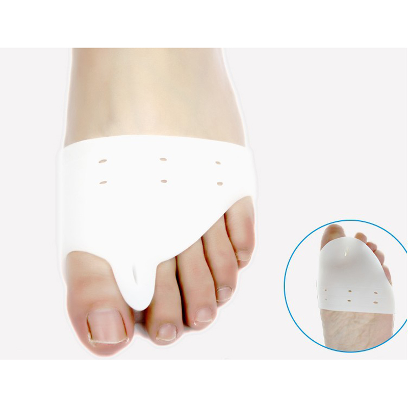 2 парчиња=1pair Hallux Valgus Пенкалата Коска Палецот Ортопедски на Силиконски Протези Прсти Сепаратор Нога