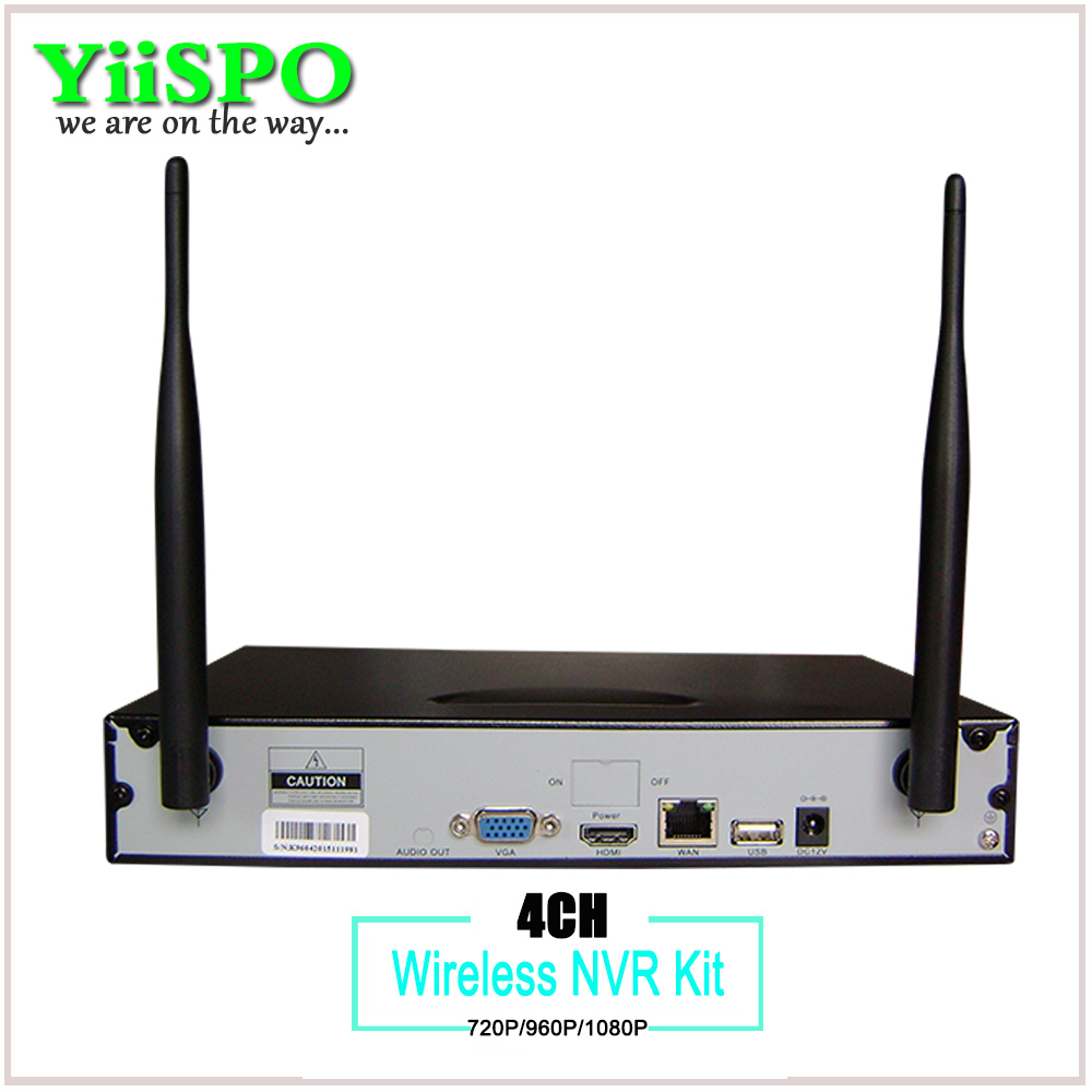 YiiSPO 8CH Безжична NVR CCTV Систем 960P IP Камера WIFI Водоотпорна IR Ноќ Vison Home Security Камера Надзор 1.3 MP Комплет
