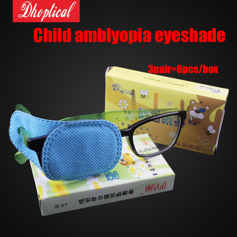 детето amblyopia обука eyeshade 1bag=6pcs 5 торба/многу добар квалитет ниска превозот цена на големо