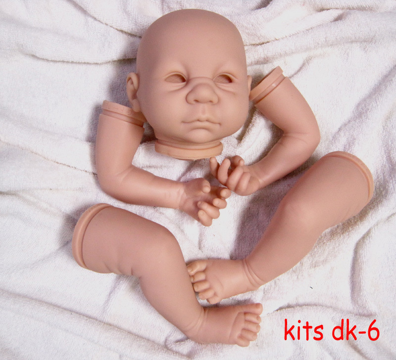DK-76 Раѓа Кукла Колекции Додатоци за 20 инчи бебе родено со Силиконска Кукла Комплет рачно изработени DIY