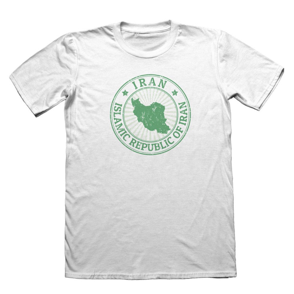 2018 Лето O-Вратот Tee Кошула Исламската Република Иран, T-Shirt - Смешно Мажите Подарок Топла Продажба T-shirt