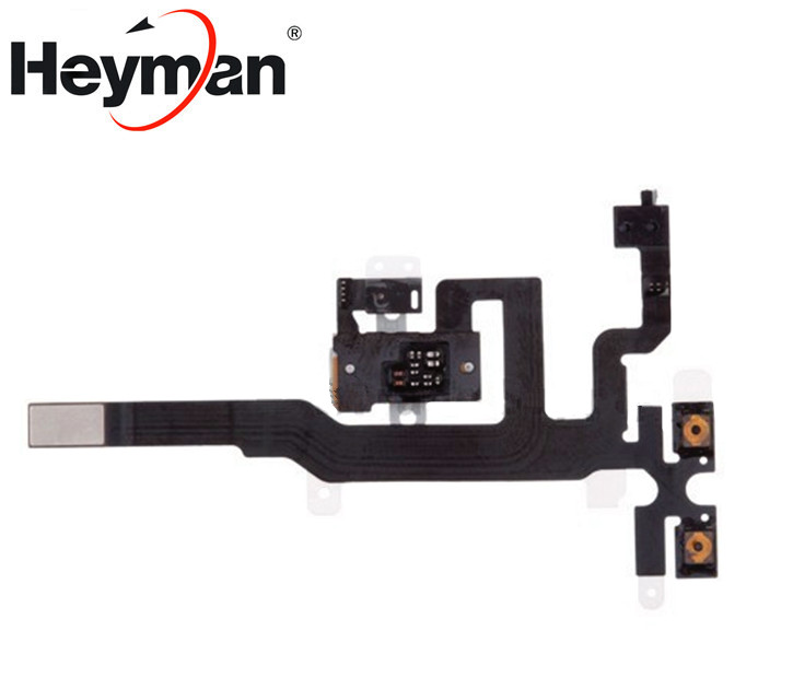 Heyman Flex Кабел за Apple iPhone 4S Аудио Лента звук копче за Замена на делови Бесплатен превозот+алатки