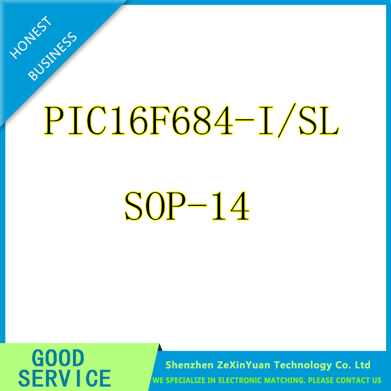 50PCS/МНОГУ PIC16F684-I/SL 16F684-I/SL PIC16F684 MICROCHIP SOP14