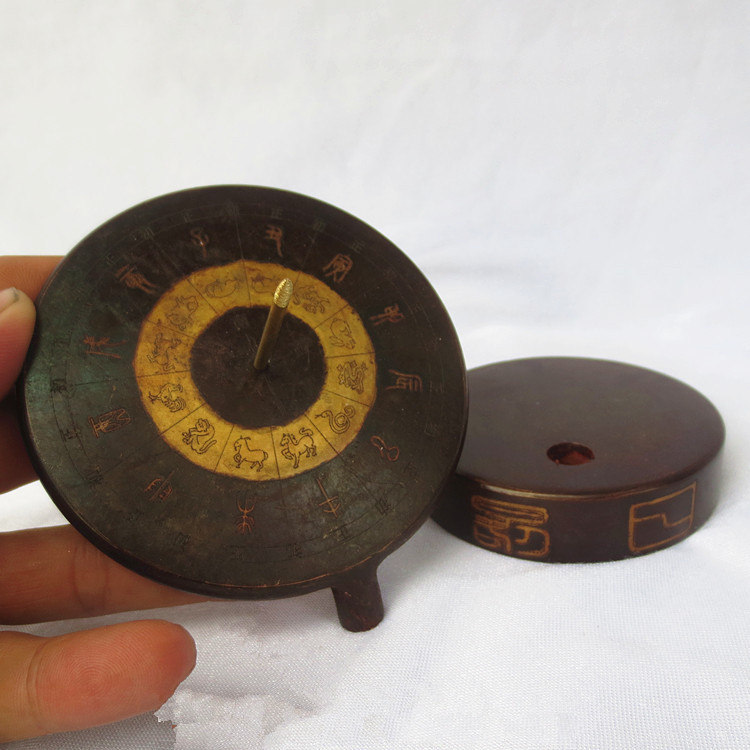 TNUKK Чиста светлина sundial sundial компас мерење на висина на сонцето водич за античките chronometer фенг шуи украси.