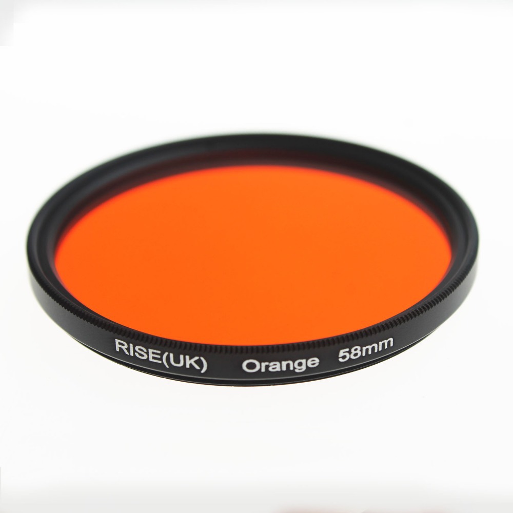 ПОРАСТ(велика БРИТАНИЈА) 58mm Полна Боја на портокал Леќа Филтер за Дигитална Камера на Canon Nikon dslr фото SLR бесплатен превозот