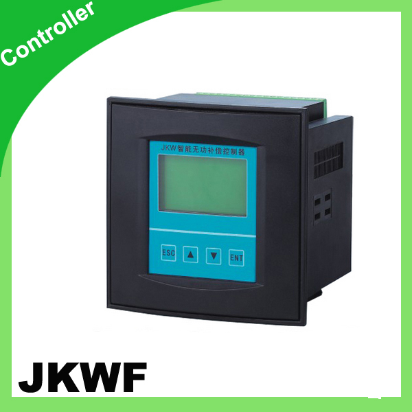 JKWF Сплит фаза моќ фактор на корекција контролер 12 чекор LCD тековната напон фактор на моќ во моментов реактивна