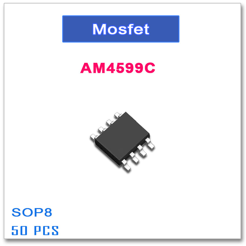 50PCS SOP8 AM4599C 4599 N-Канал Висок квалитет AM