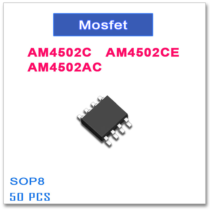 50PCS SOP8 AM4502C AM4502CE AM4502AC 4502 N-Канал Висок квалитет AM