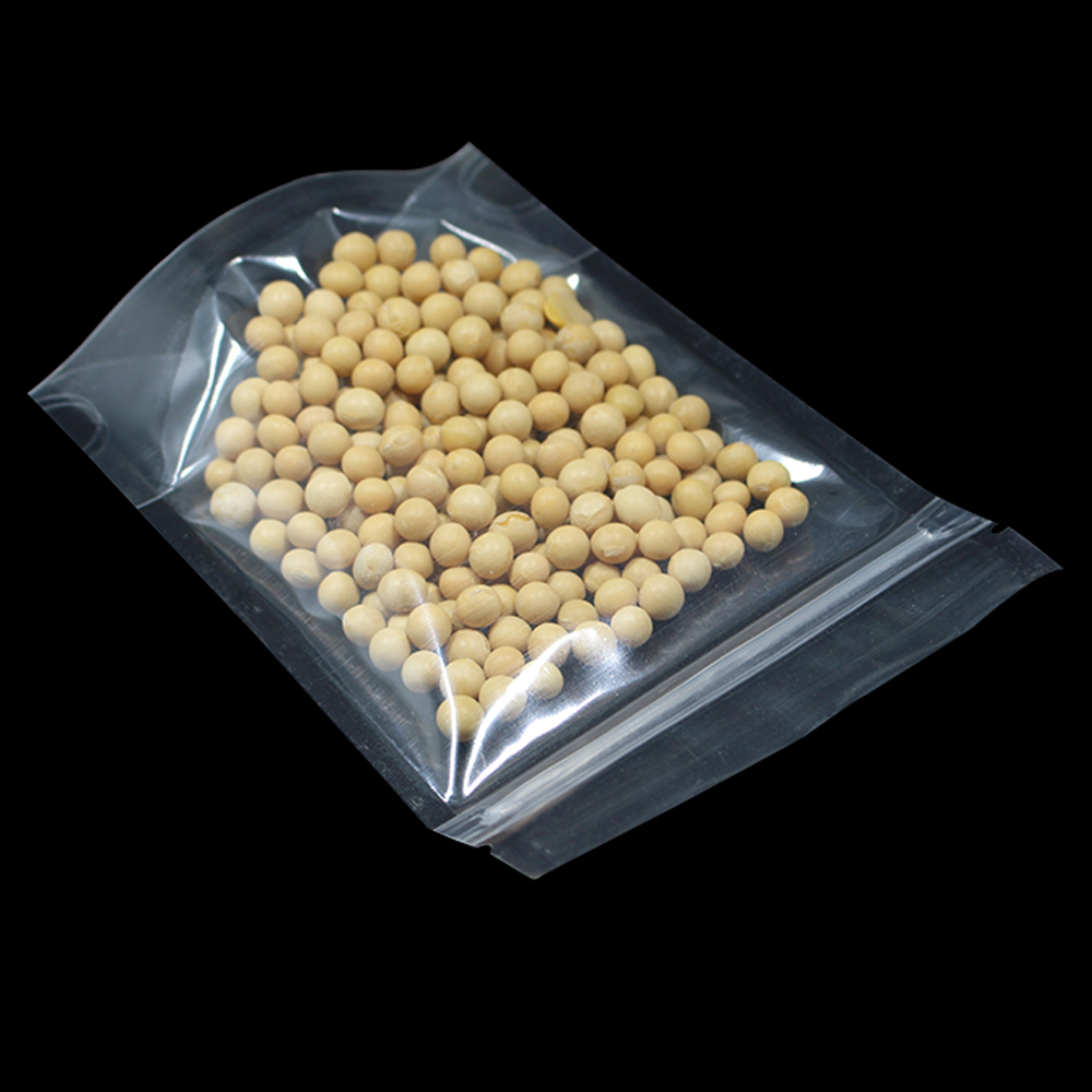 800pcs/Многу 12x20cm Пластични Јасно Патент Торбичка за Ореви Црвени Датуми Пакување Застане Resealable Polybag