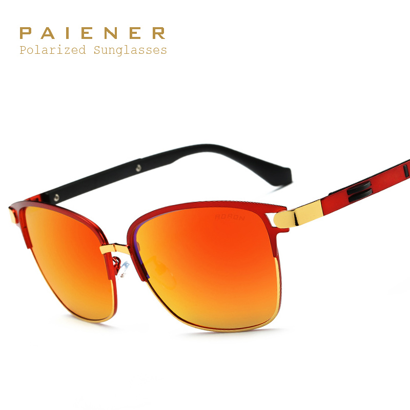 Бренд дизајн Поларизирани очила за сонце Мода Кул Мажи Жени Eyewear Машки Возење Сонце Очила Гроздобер Gafas De Sol со Додатоци