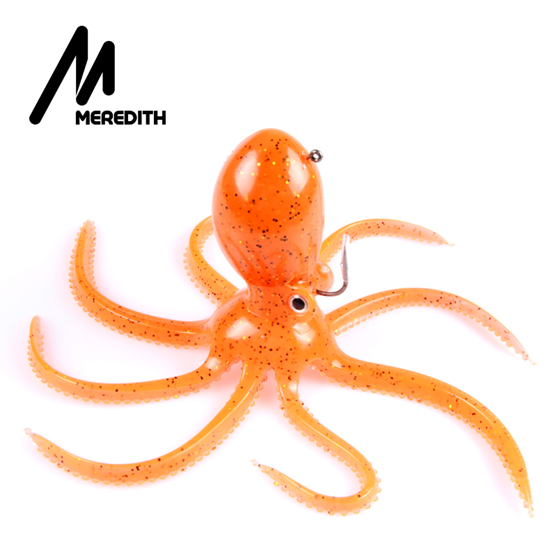 MEREDITH РИБОЛОВ 180g 20cm долга опашка мека доведе Октопод риболов мами Мало