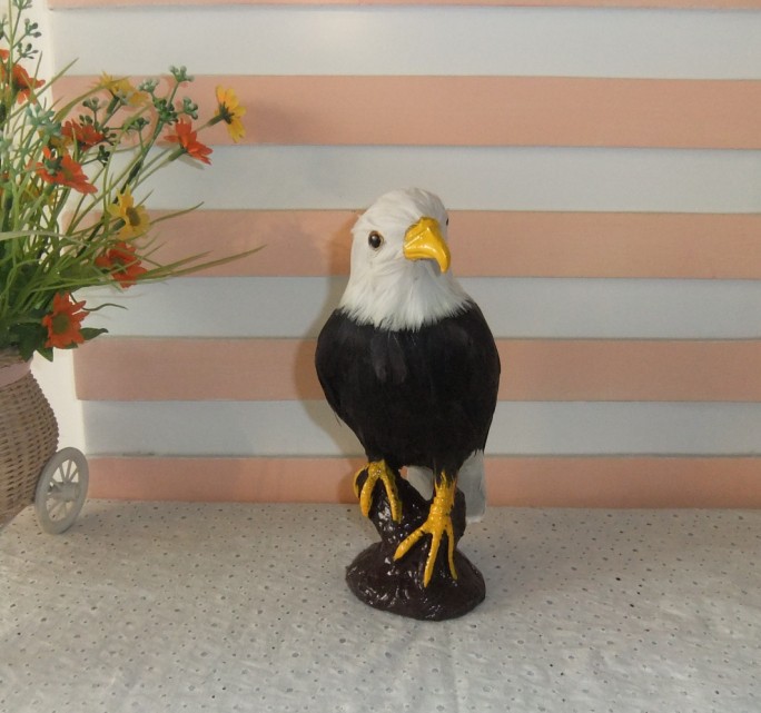 нова симулација орел играчка lifelike птица симпатична кукла орел подарок за 21x12cm