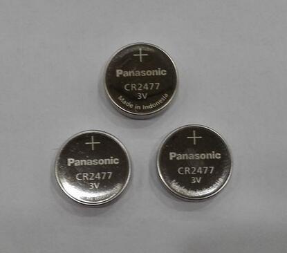 3pcs/многу Нови Вистински Panasonic CR2477 3V CR 2477 Високи Перформанси Висока Температура Отпорни на Копчето Монета на Батерија на Мобилен Батерии