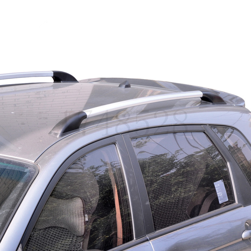 Бесплатни снимки Авто делови Refitting покривот решетката на алуминиум легура багаж решетката за Suzuki SX4