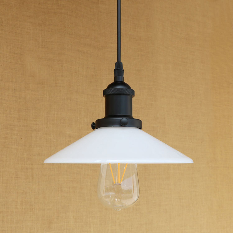Модерната LED/Lumiled стакло pendant светилка класичен виси E27 светлина Американски Лофт стил бар/ресторан