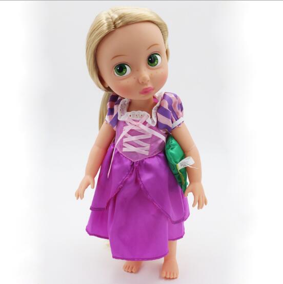 15.7Принцезата Девојки Кукла Lifelike Силикони Вграден Долга Коса Кукли Бебиња 40cm Винил Раѓа Кукли, Играчки