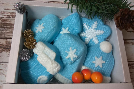 Плетени Капа&Шамија&Чорапи силиконски калап сапун мувла Божиќ сапун одлуки габи, рачно изработени силикони