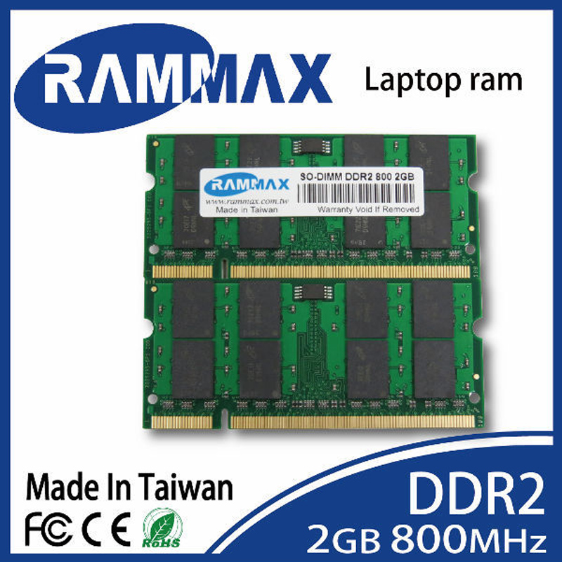 Нови запечатени SO-DIMM 800Mhz Лаптоп ddr2 Меморија 2GB Ram меморија/PC2-6400/200-pin погоден со сите бренд
