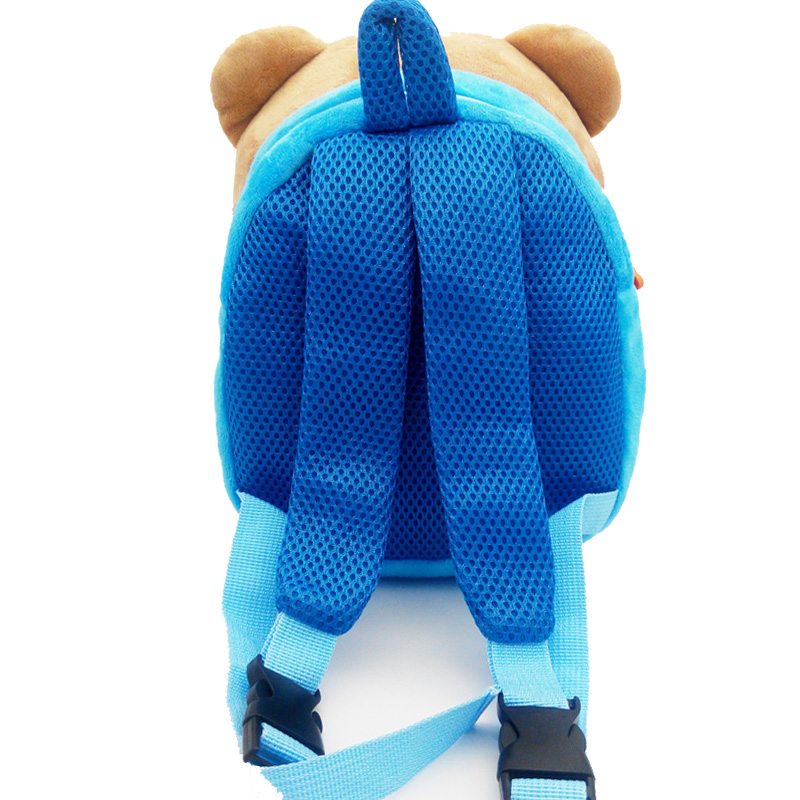 Ранец цртан филм кадифен животински модел симпатична мечка играчка за деца дете schoolbag торба полнети животни