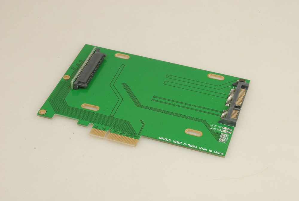 PCI-E 3.0 x4 Лејн да U. 2 U2 Комплет SFF-8639 Домаќин Адаптер за матична Плоча Intel & 750 NVMe PCIe SSD