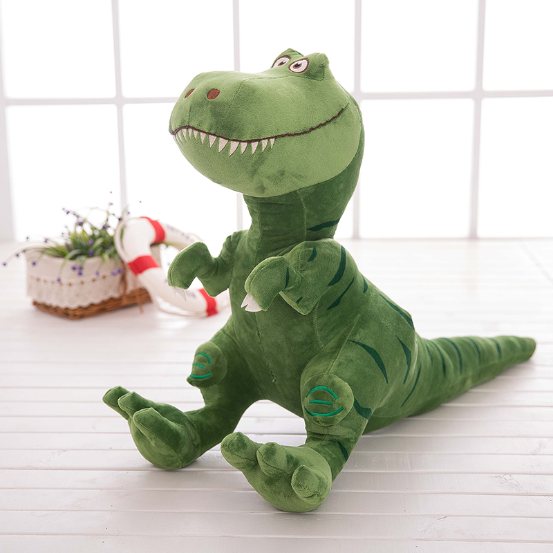за 45x40cm цртан филм зелени диносаурус кадифен играчки мека перница роденденски подарок b0712