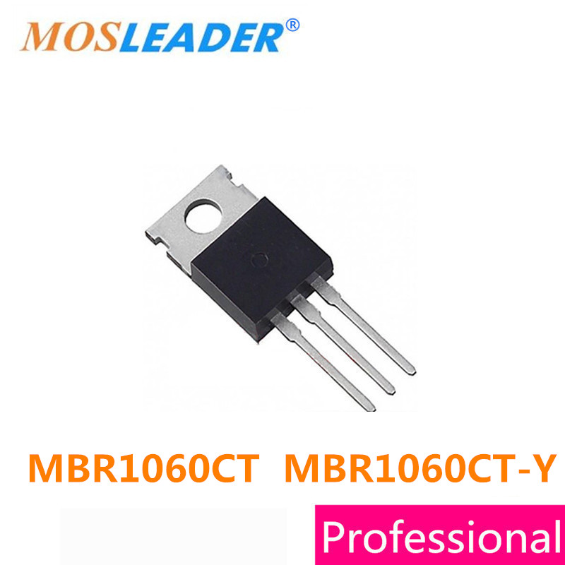 Mosleader MBR1060CT MBR1060CT-Y TO220 50PCS MBR1060 MBR1060C Висок квалитет