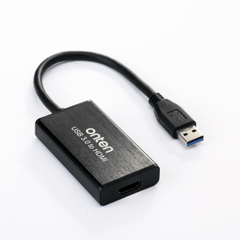 USB 3.0 да HDMI 1080P Адаптер Кабел Алуминиум Легура Случај Компјутер персонален КОМПЈУТЕР на ТВ Конвертор