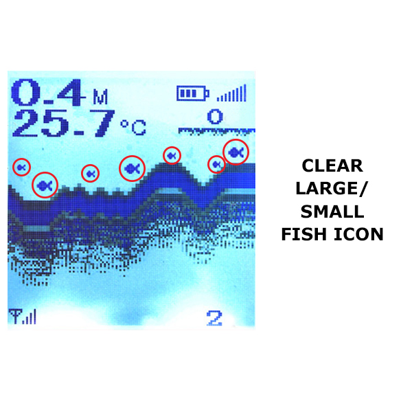 FF-718Li-W СРЕЌА Батерија Безжична Риба Пронаоѓач Водоотпорен Fishfinder Следи Sonar Сензор Риба Длабочината