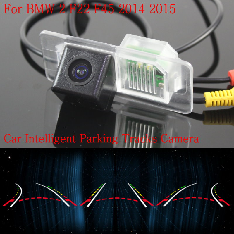 Автомобил Интелигентни Паркинг Песни Камера ЗА BMW 2 F22 F45 2014 2015 година / HD Назад до Обратна Камерата / Rear View Camera