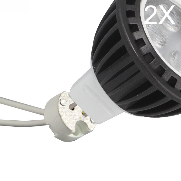 10x MR16 GU5.3 Керамички Светилка База Штекер LED CFL Халоген Светлина светилка сопственикот со Wire Конектор