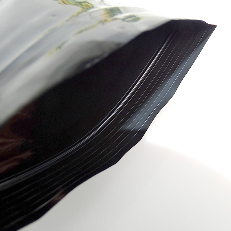 6*8cm 1000Pcs/ Многу Црна Само Печат Пластични Zip Заклучуваат за Складирање Пакет Торба Со Вентил Ziplock