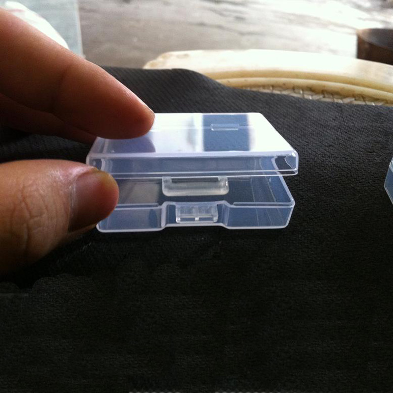 Бесплатен превозот Мали Делови Транспарентен Расклопна Пластични Кутии Мали Накит Складирање Пакување Кутија