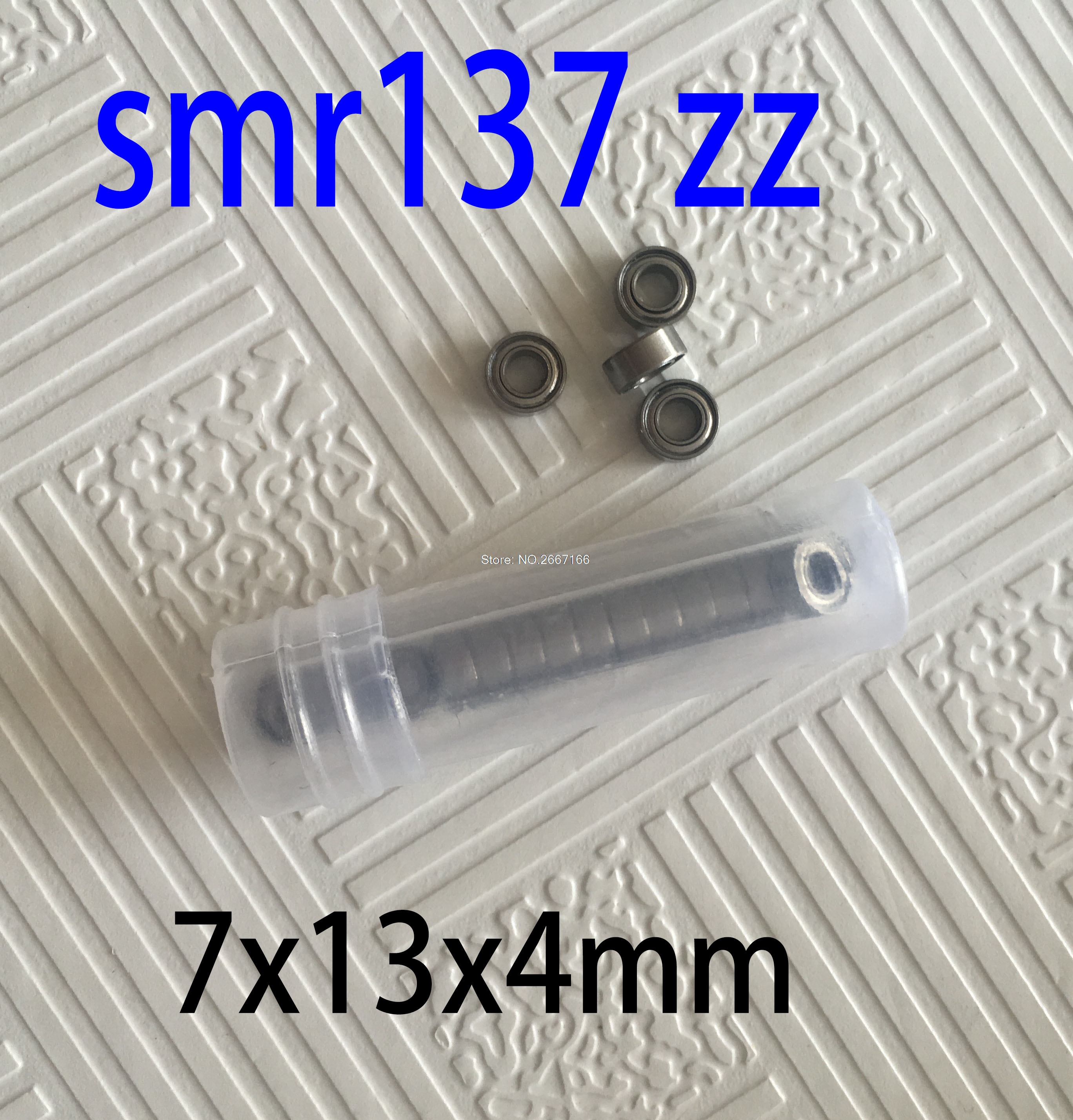 (1pcs) Висок квалитет минијатурни нерѓосувачки челик длабоко ритам топката лого (нерѓосувачки челик 440C материјал) SMR137ZZ 7*13*4 мм