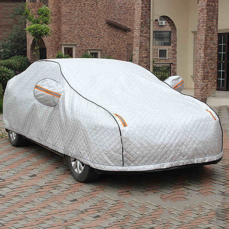 YIKA Зима Плус Супер Целосна Автомобил Покритие Со Заклучување на Анти Крадец Водоотпорен згусне Случај Сонцето