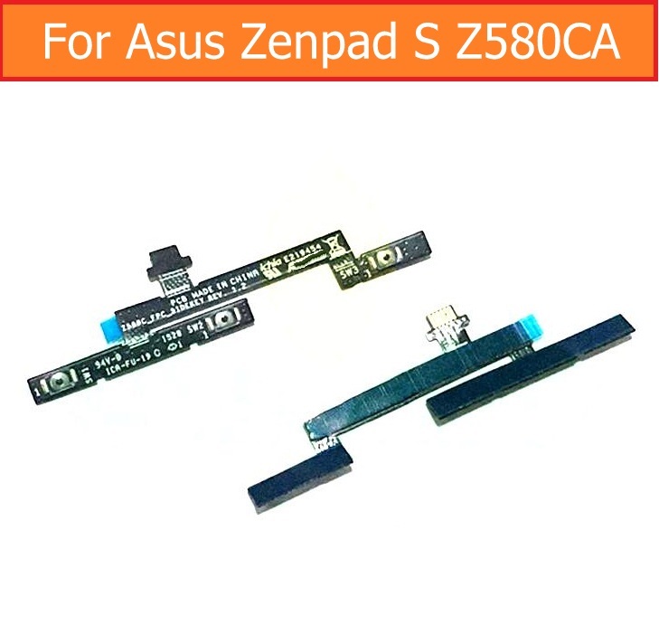 Вистински се префрлите на контрола Копчето Flex кабел За Asus Zenpad S Z580 Z580CA 8 волумен копчето flex кабел