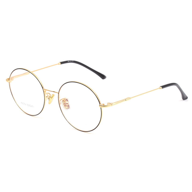Reven Jate X Целосна Rim Легури на Метал Наочари рамка за Мажите и Жените Оптички Eyewear Очила Рамка 4 Бои