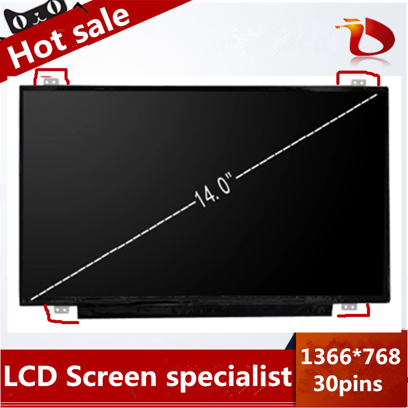 Оригиналниот А+ 14 LCD матрица за Dell Latitude E5450 WXGA лаптоп led екранот eDP 1366*768 30pins