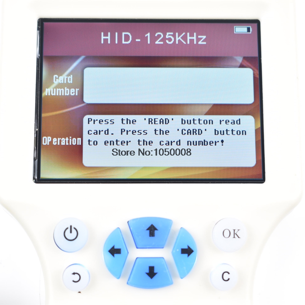 Англиски јазик 10 Фреквенција RFID NFC Шифрирана Копир Читателот Писател Cloner+5pcs 125khz T5577 Запишување Цртан филм Keyfobs