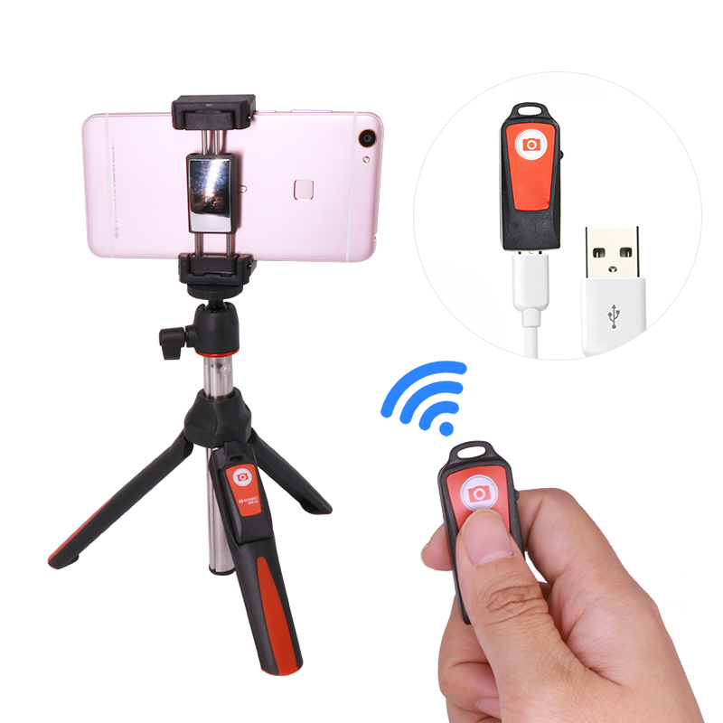 Benro MK10 Рачни & Tripod Комбо Selfie се Држи со Bluetooth Далечински & GoPro Адаптер За iPhone 7 Sumsang Galary Huawei