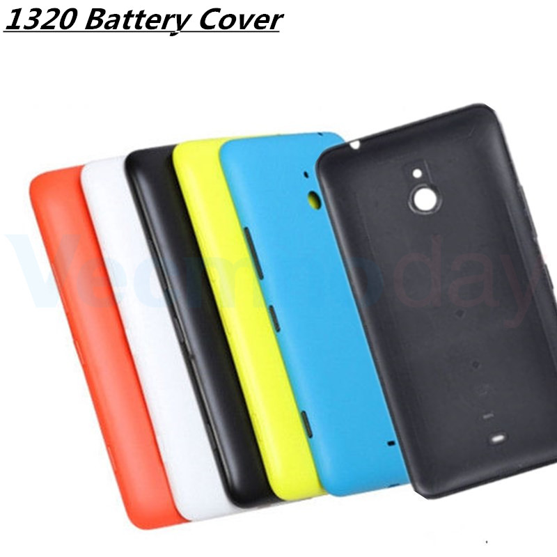 Vecmnoday Нови Станбени Батеријата Вратата За Nokia Lumia 1320 Назад На Капакот На Батеријата Случај Со Енергија За Јачина На Копчиња