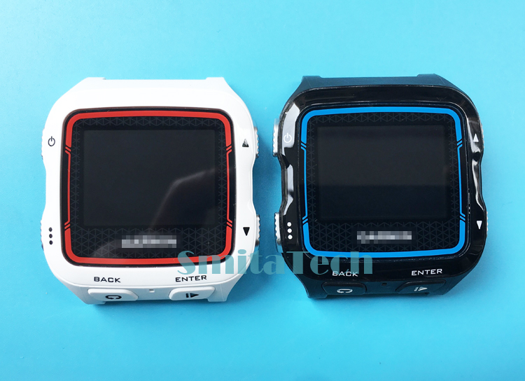 Пред случај корица стакло со LCD екран за Garmin Forerunner 920XT GPS види, Црно/Сино и Бело/Црвено
