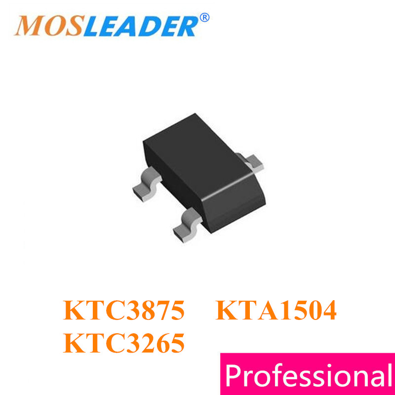 Mosleader 3000PCS SOT23 KTC3875 KTA1504 KTC3265 C3875 A1504 C3265 Висок квалитет