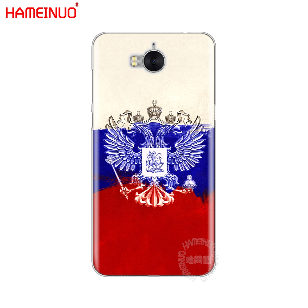 HAMEINUO руската знаме орел мобилен телефон Покрие Случај за huawei чест 3C 4X 4C 5C 5X 6 7 Y3 Y5 Y6 2 II Y560 Y7 2017