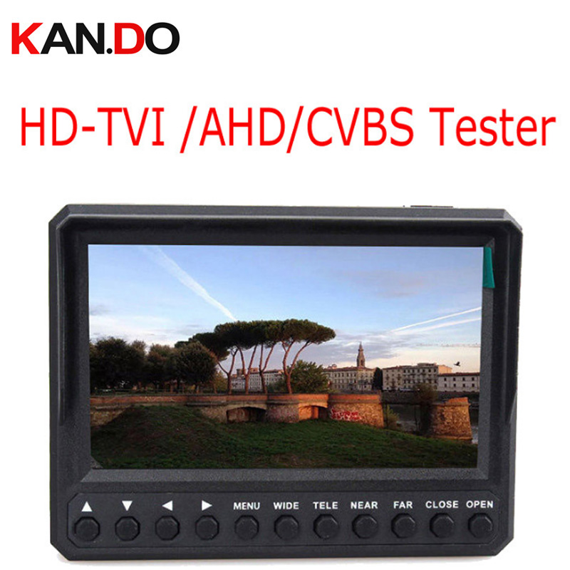 НОВИ Wristband 4.3 Инчен LCD CVBS TVI Камера Тестер видео надзор Тестер го Следат HD TVI 1080P AHD Аналогна Камера Тест Излез 12V